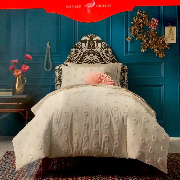 Opalhouse Bedding Nwt Opalhouse Pompom Duvet Cover Set Poshmark
